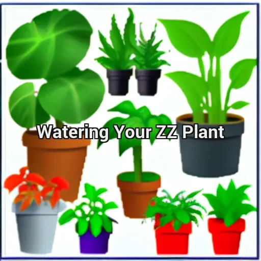 Watering Your ZZ Plant